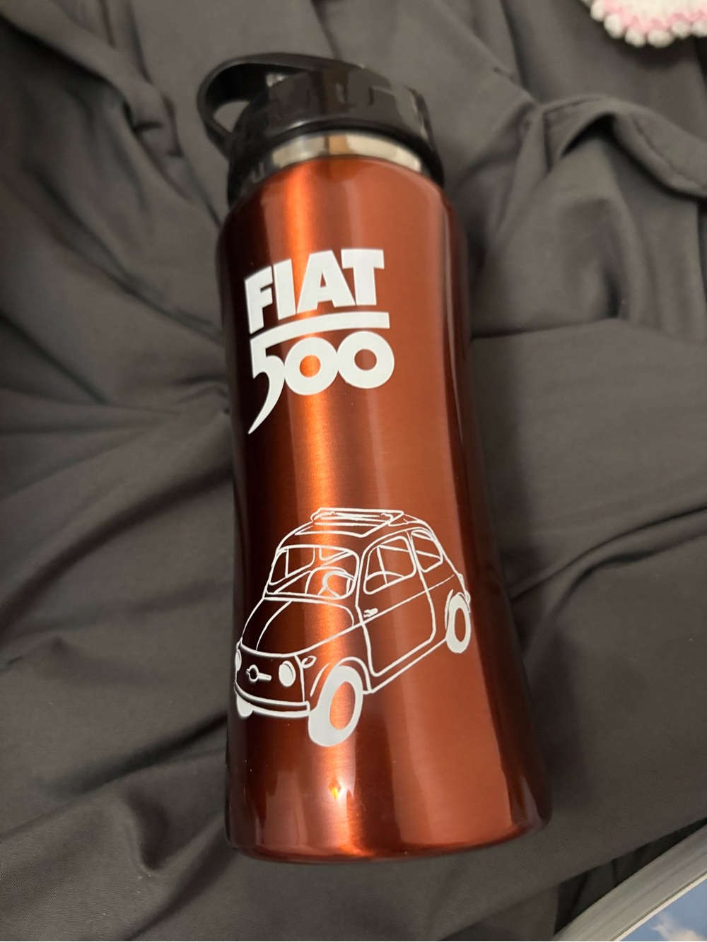FIAT 500 Water Bottle NEW